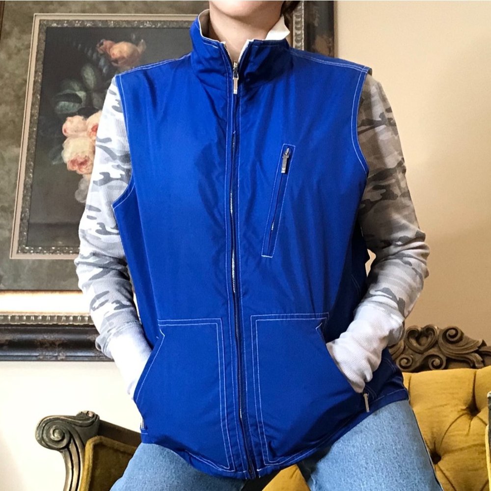 REVERSIBLE VINTAGE RALPH LAUREN VEST
